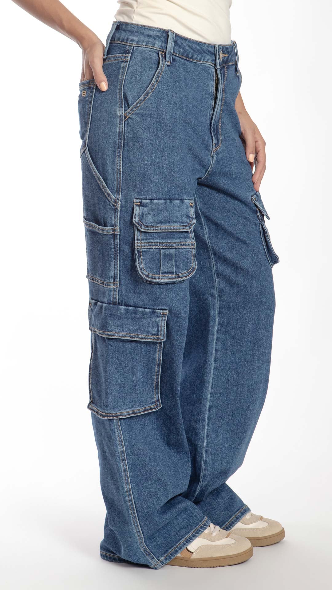 Pantalón Vintage Loose Mujer Balam BL7301