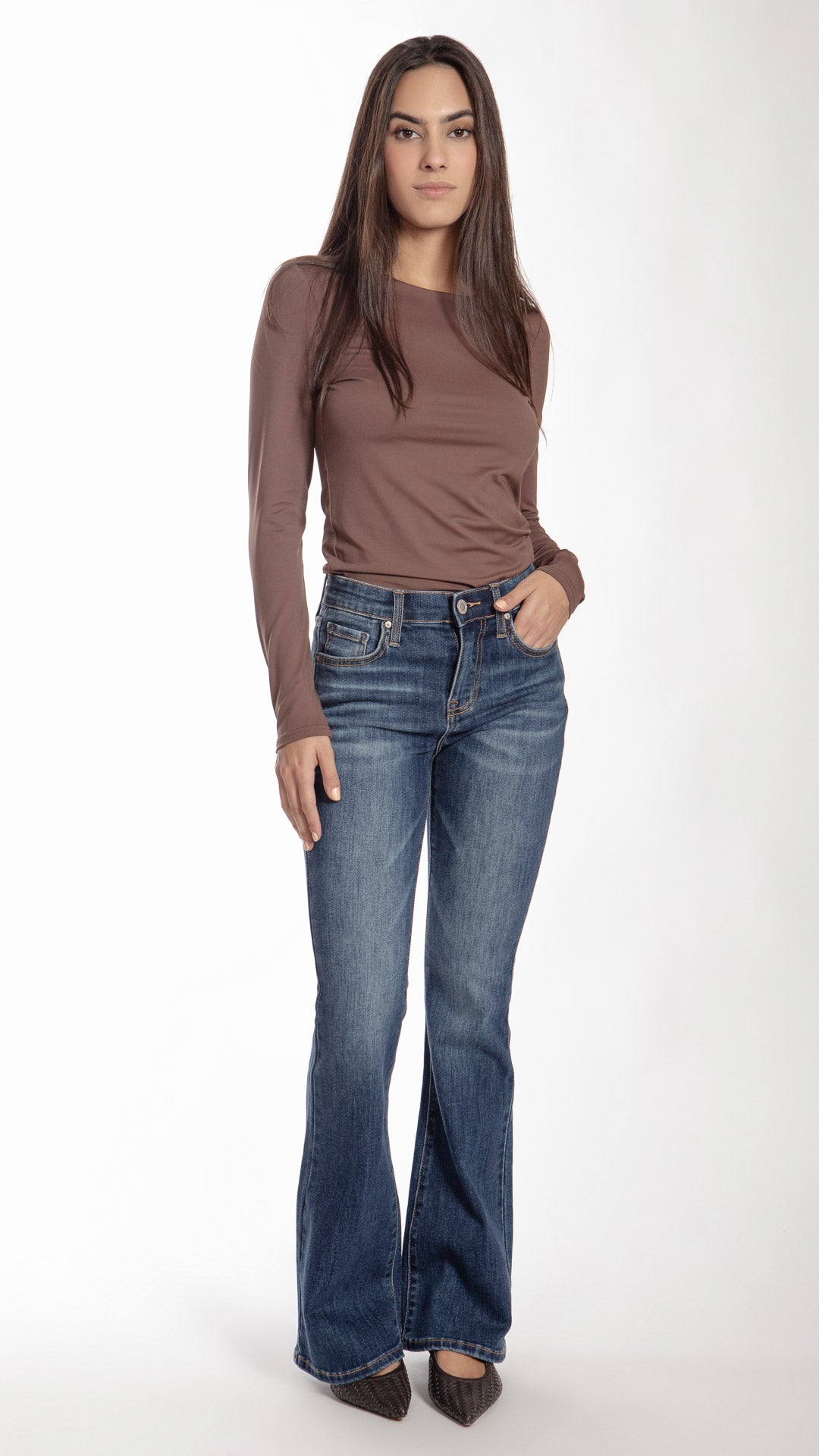 Pantalón Flare Mujer Balam BL7302