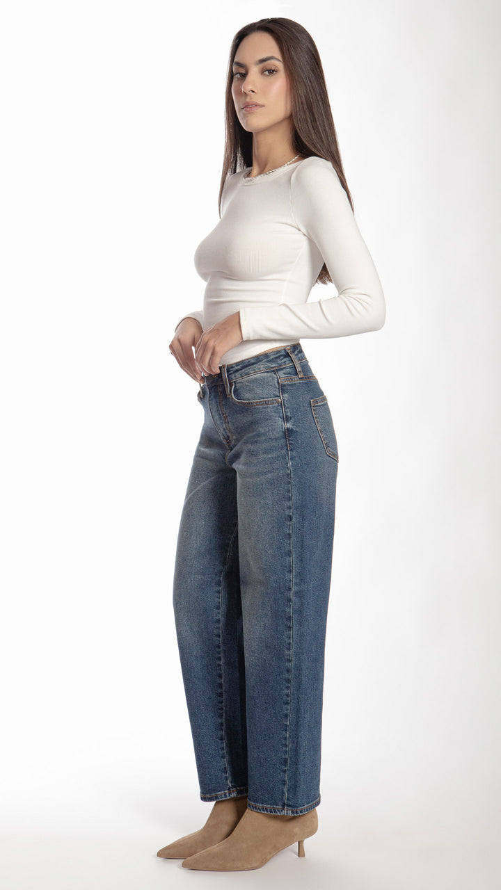 Pantalón Barrel Mujer Balam BL7307