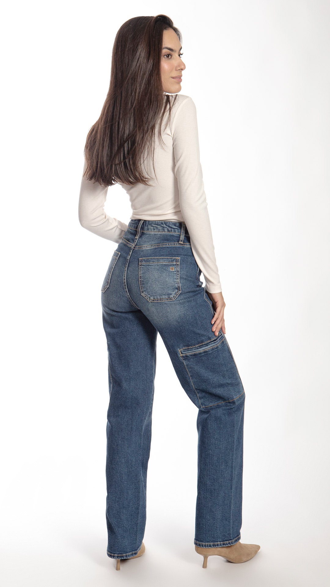 Pantalón Wide Leg Mujer Balam BL7309