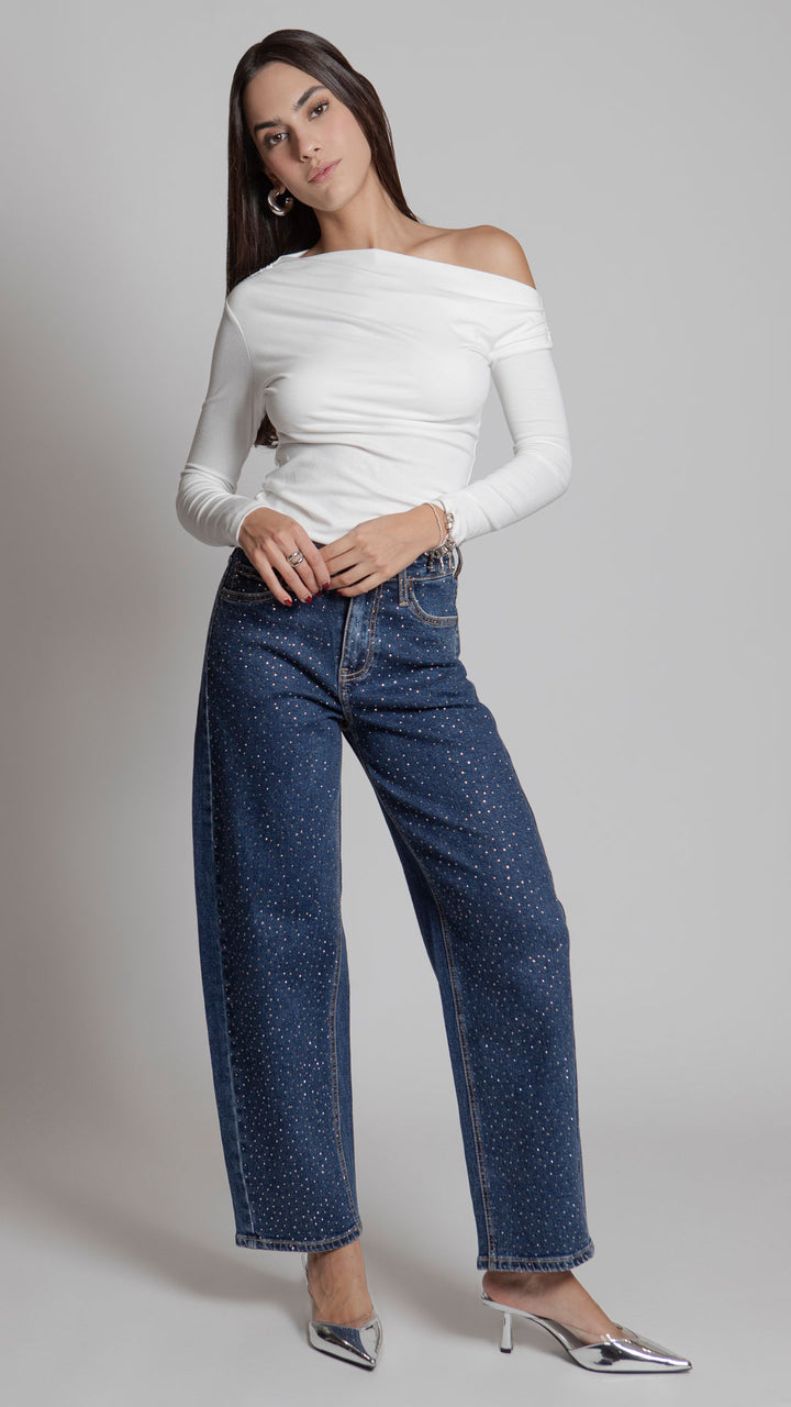Pantalón Barrel Mujer Balam BL7310