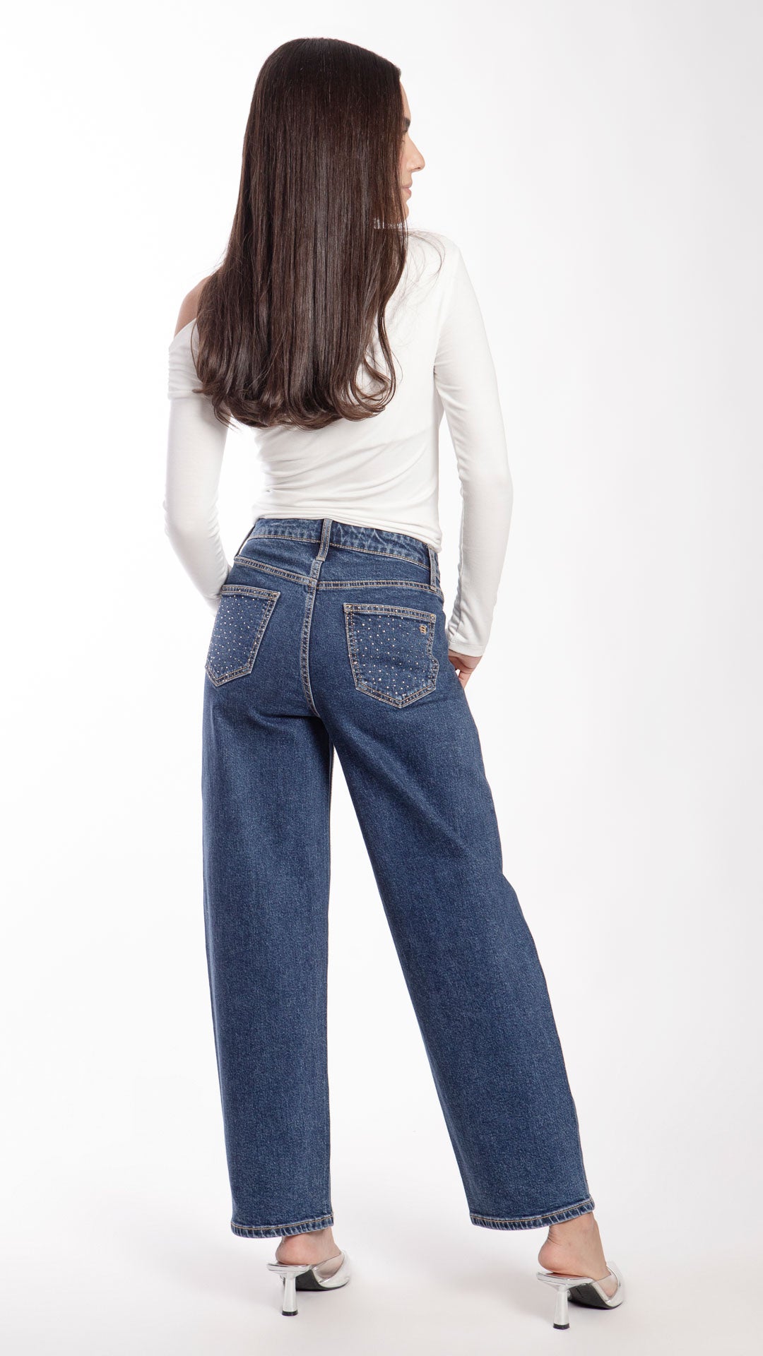 Pantalón Barrel Mujer Balam BL7310