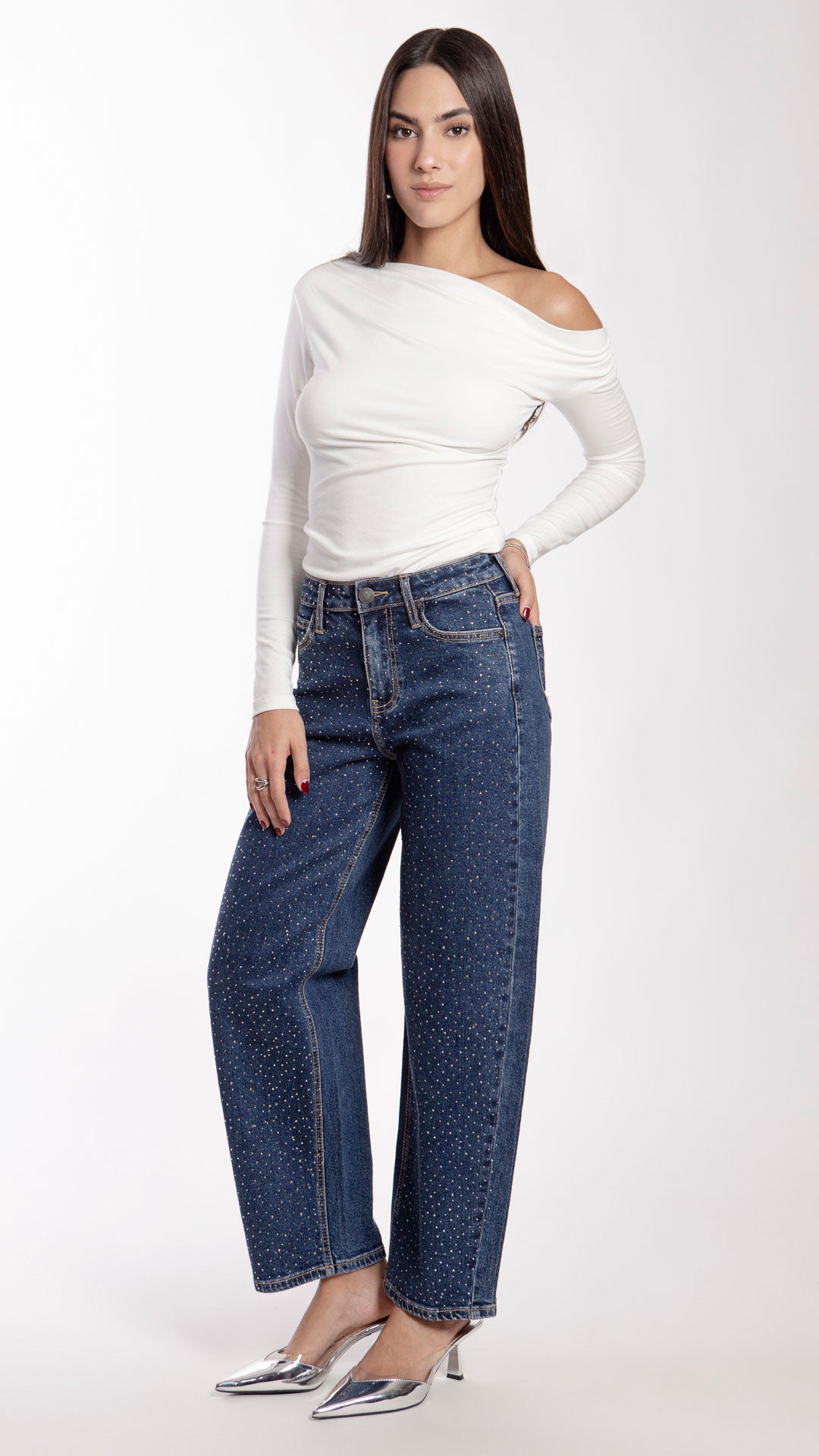 Pantalón Barrel Mujer Balam BL7310
