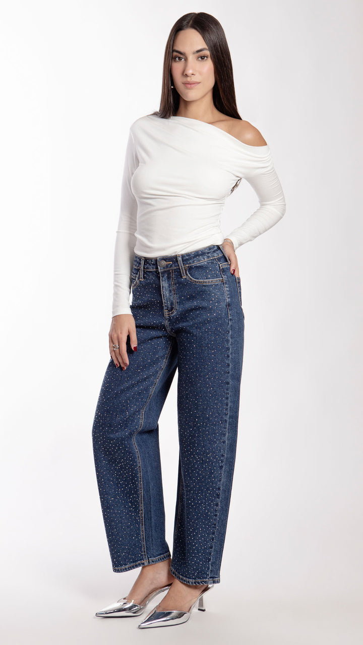 Pantalón Barrel Mujer Balam BL7310