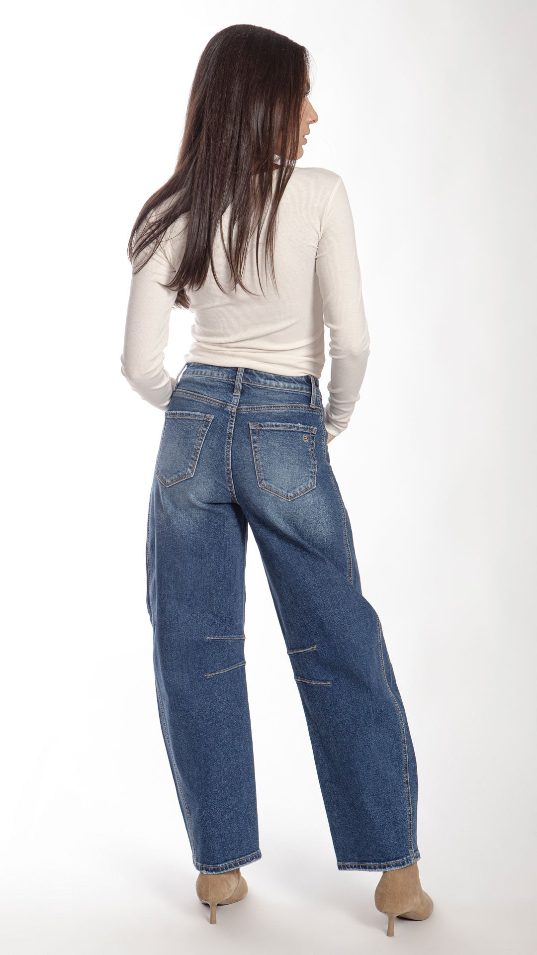 Pantalón Barrel Mujer Balam BL7311