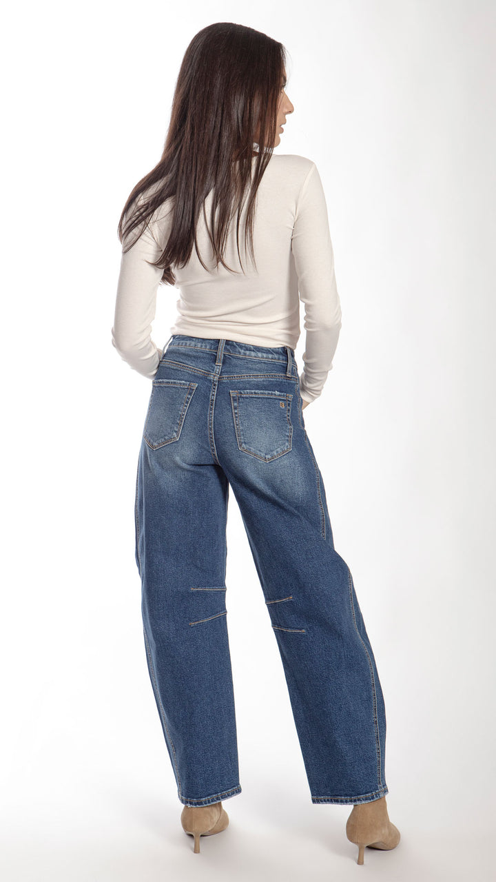 Pantalón Barrel Mujer Balam BL7311