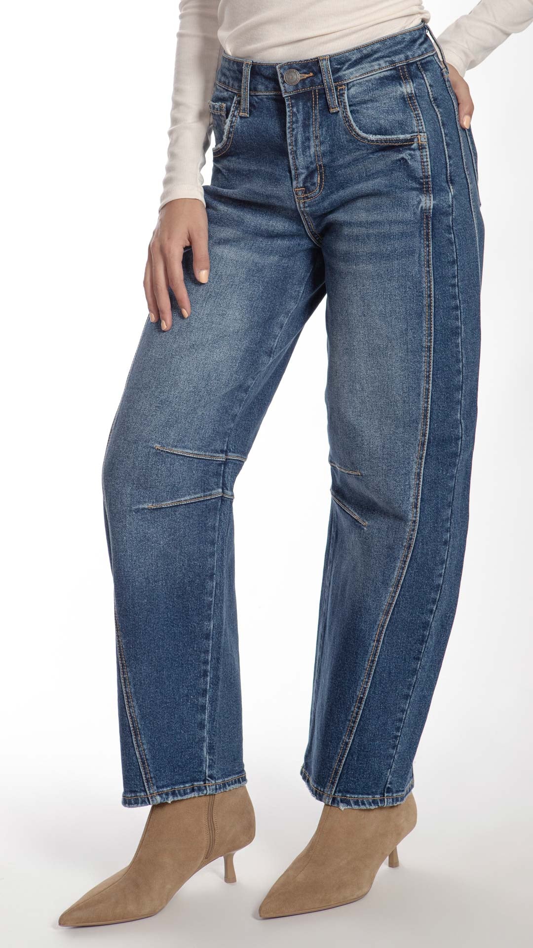 Pantalón Barrel Mujer Balam BL7311