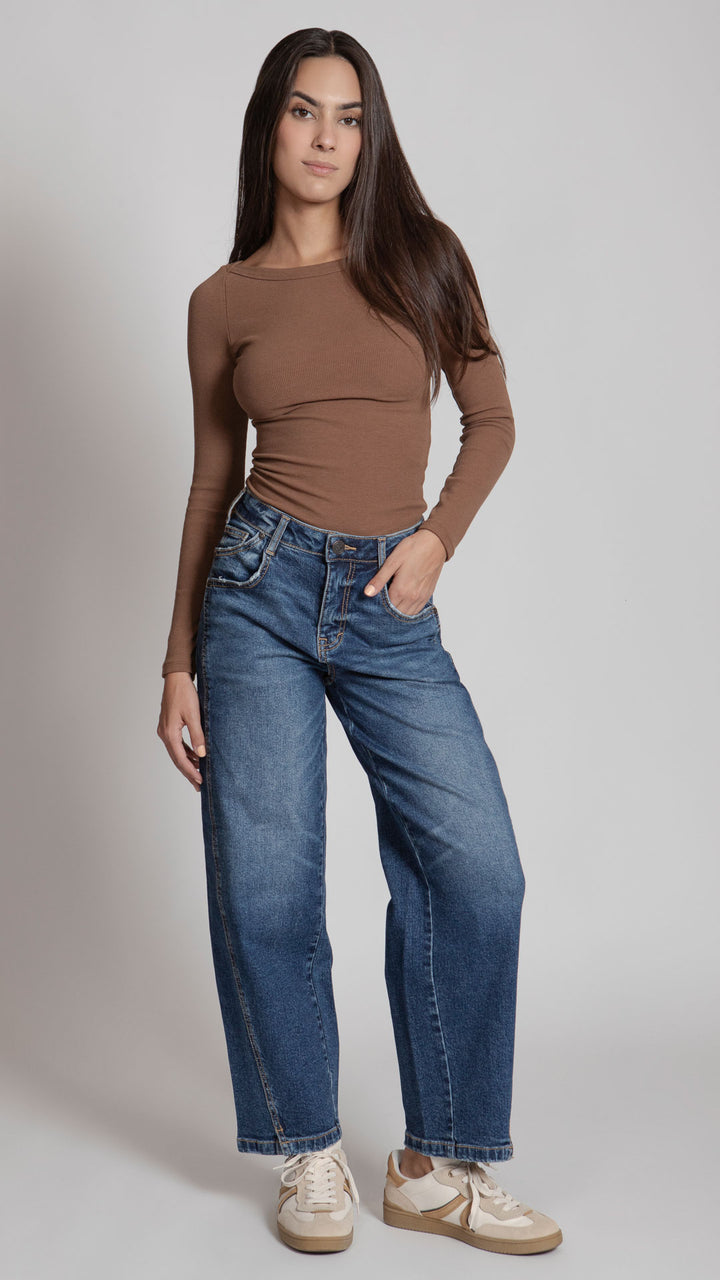 Pantalón Barrel Mujer Balam BL7312