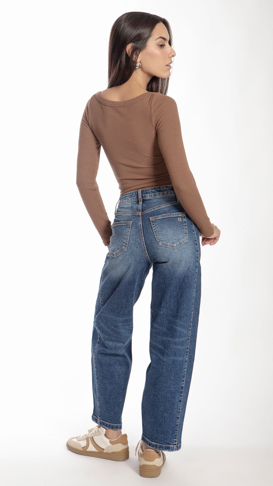 Pantalón Barrel Mujer Balam BL7312