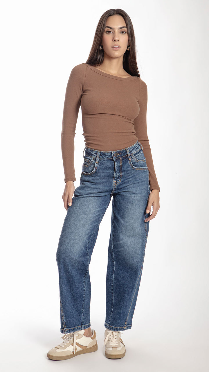 Pantalón Barrel Mujer Balam BL7312