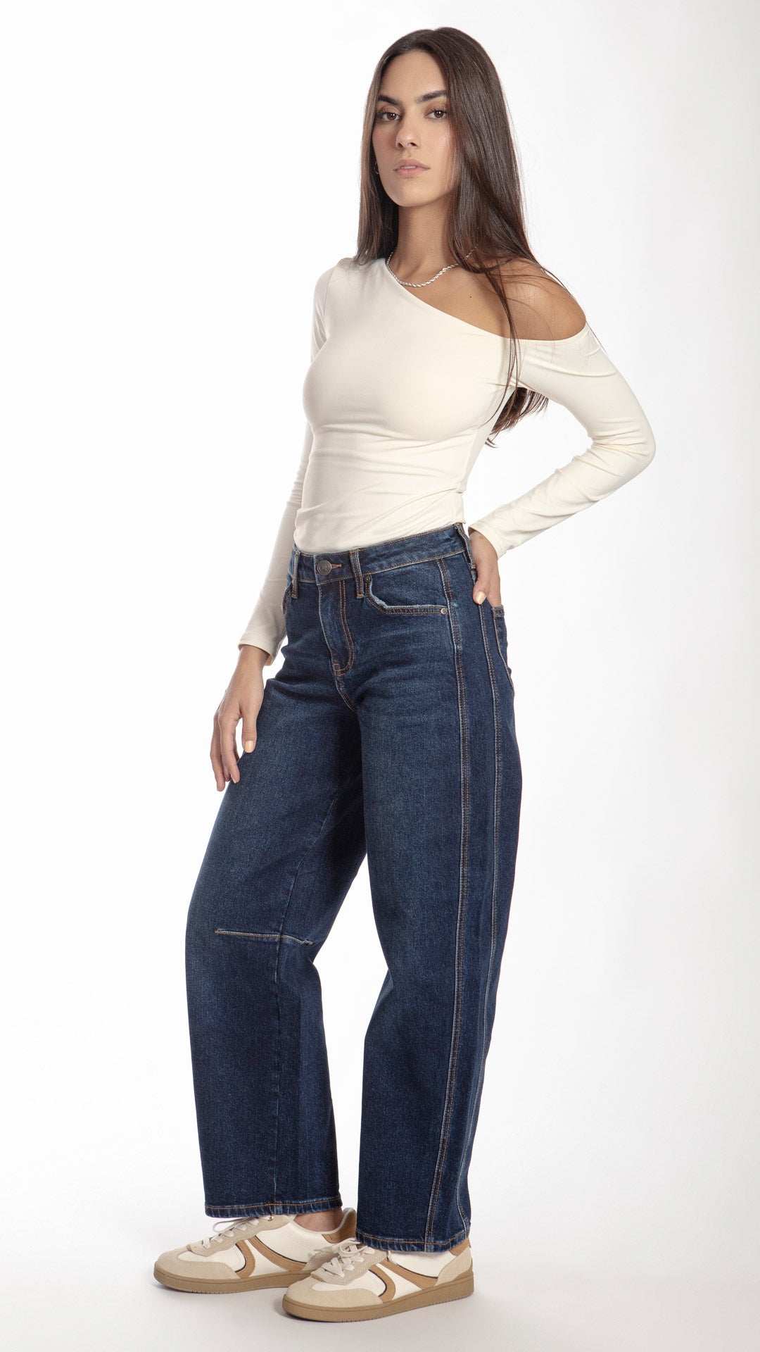 Pantalón Barrel Mujer Balam BL7313