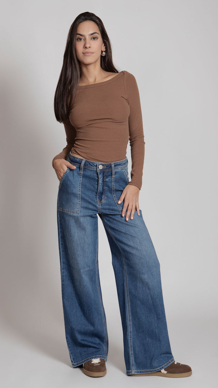 Pantalón Vintage Loose Mujer Balam BL7314