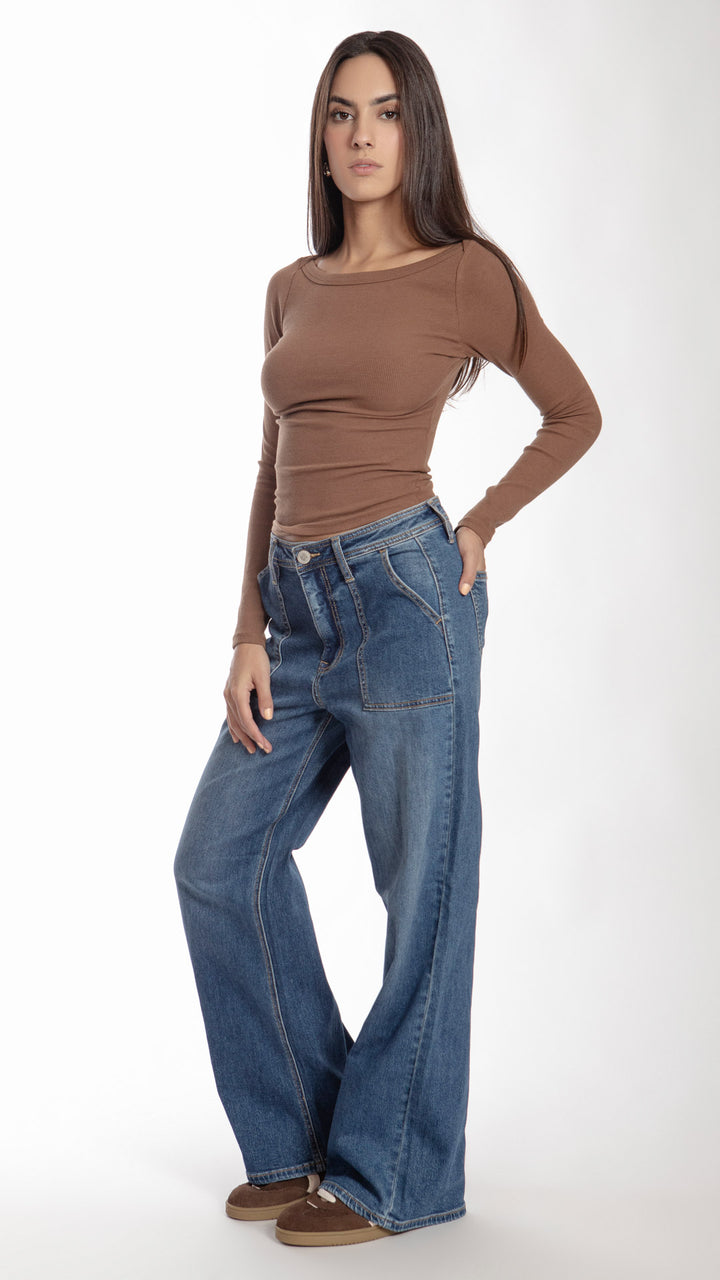 Pantalón Vintage Loose Mujer Balam BL7314