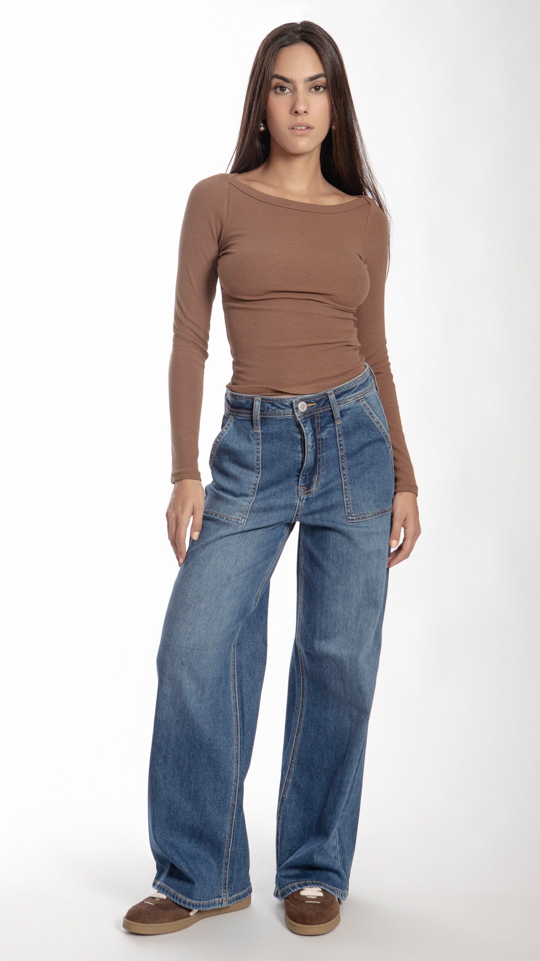 Pantalón Vintage Loose Mujer Balam BL7314