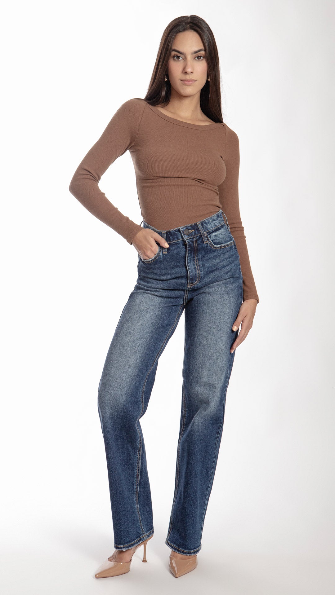 Pantalón Wide Leg Mujer Balam BL7317