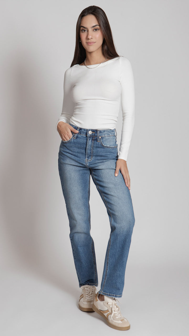 Pantalón Straight Mujer Balam BL7319