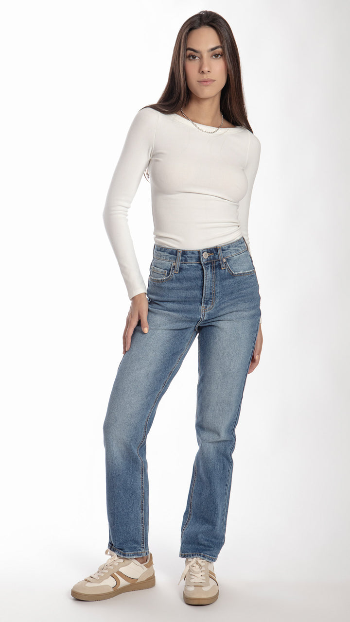 Pantalón Straight Mujer Balam BL7319