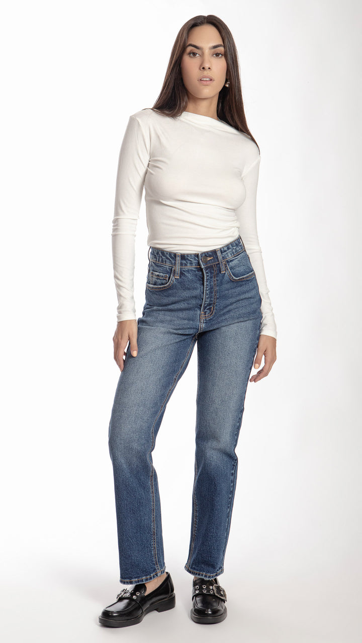 Pantalón Straight Mujer Balam BL7320