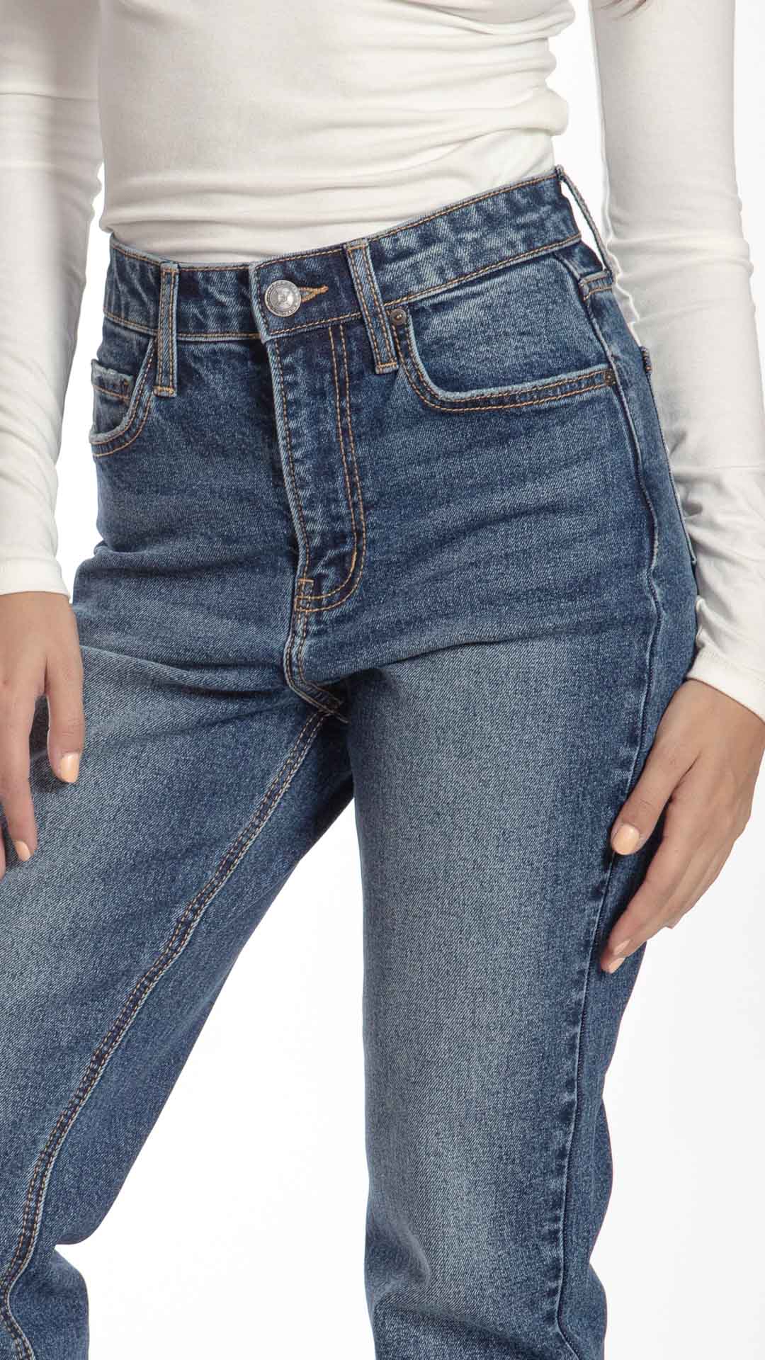 Pantalón Straight Mujer Balam BL7320