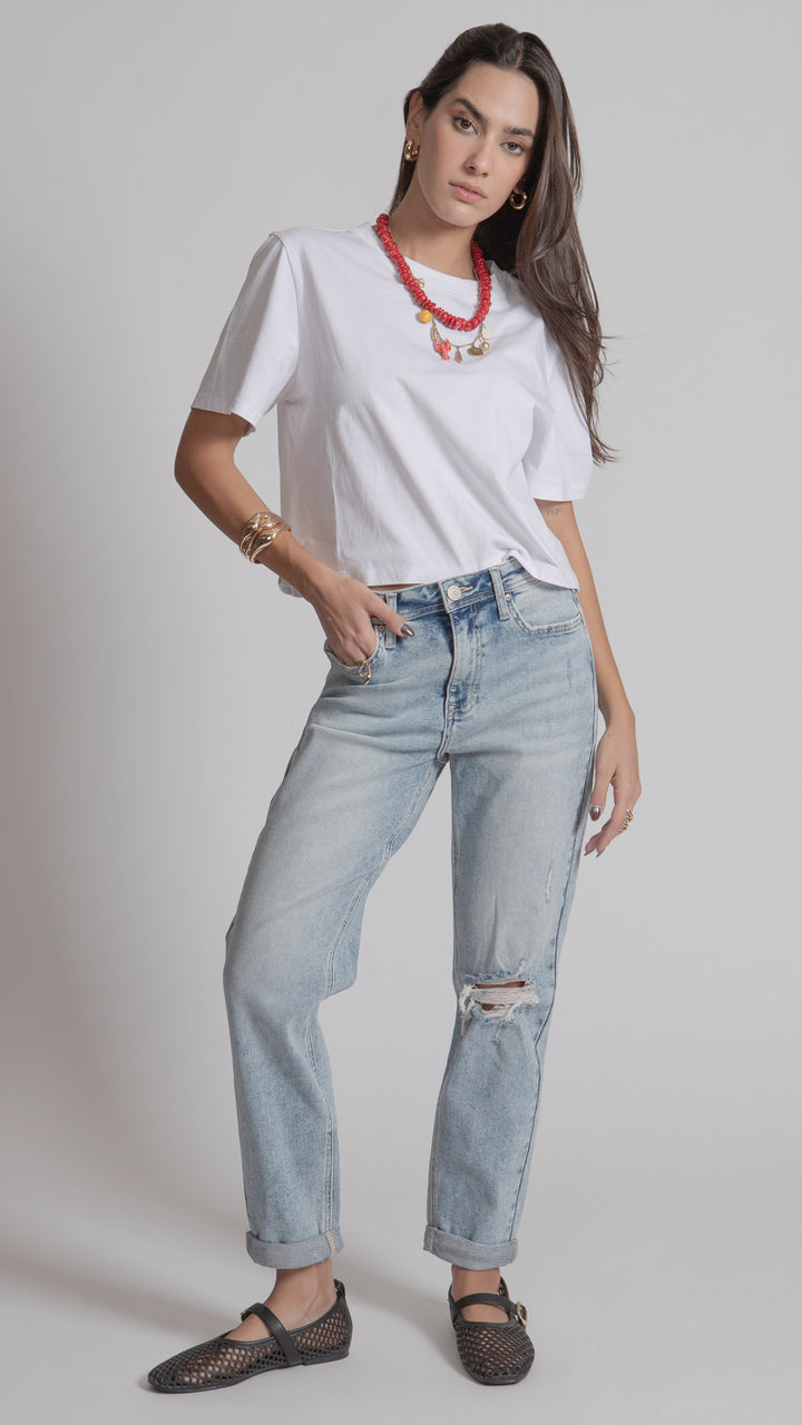 Pantalón Mom Mujer Balam BL7321