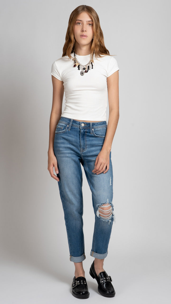 Pantalón Mom Mujer Balam BL7322