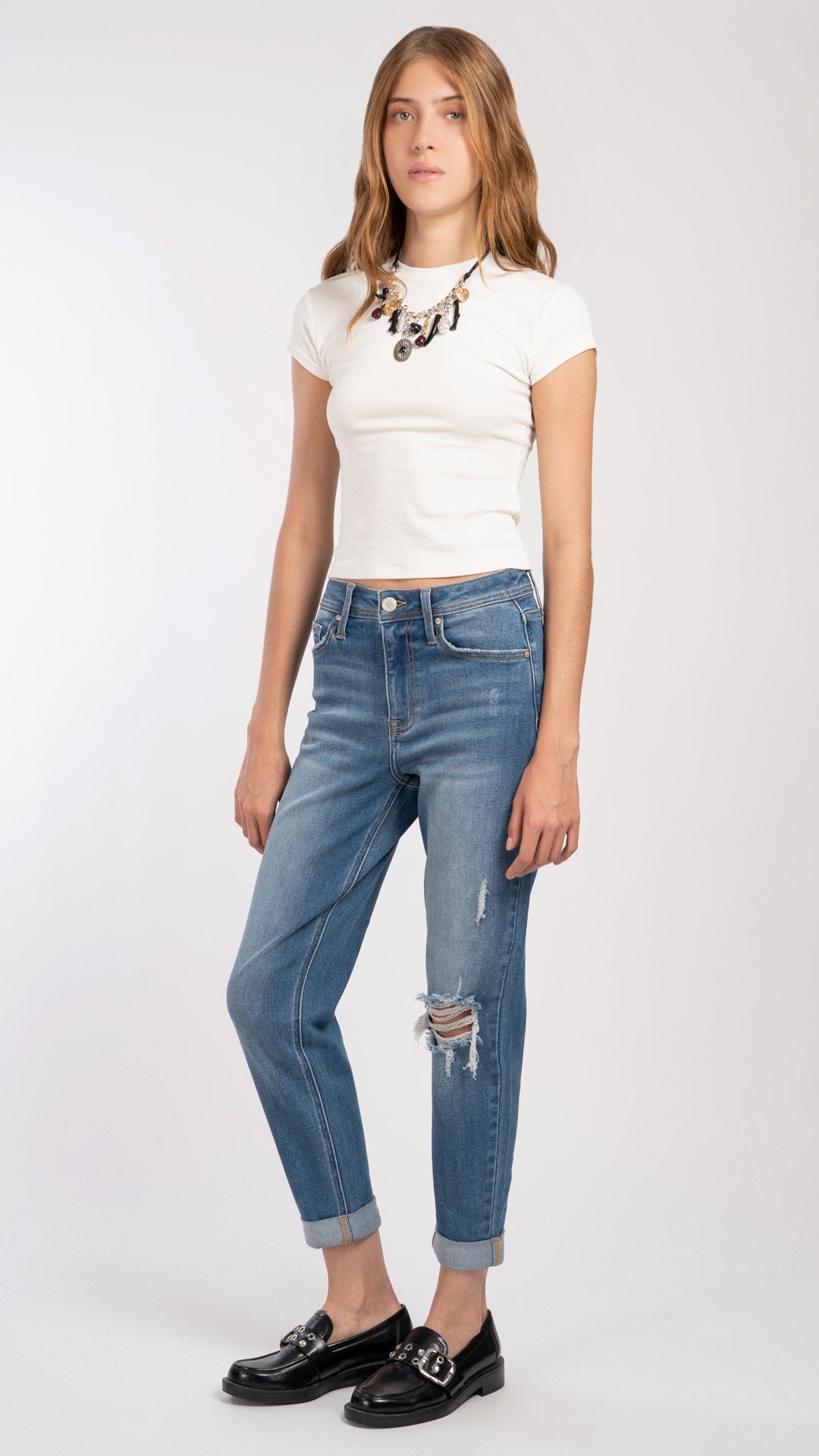Pantalón Mom Mujer Balam BL7322
