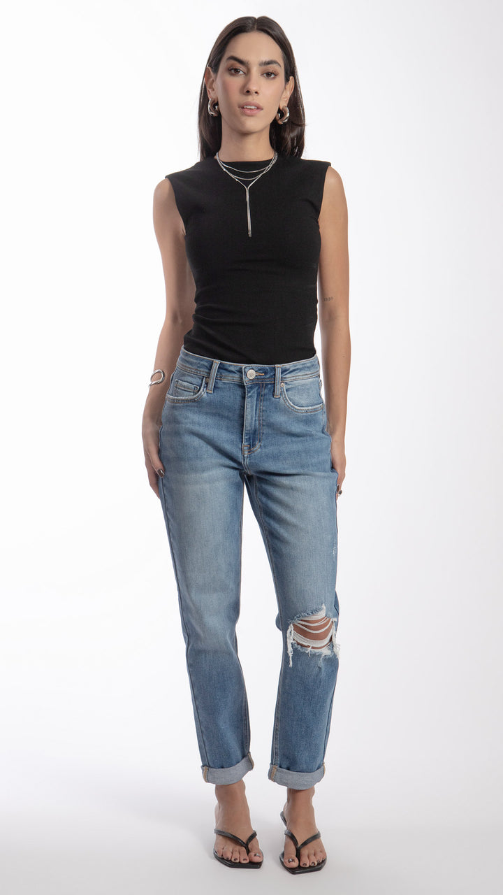 Pantalón Mom Mujer Balam BL7322