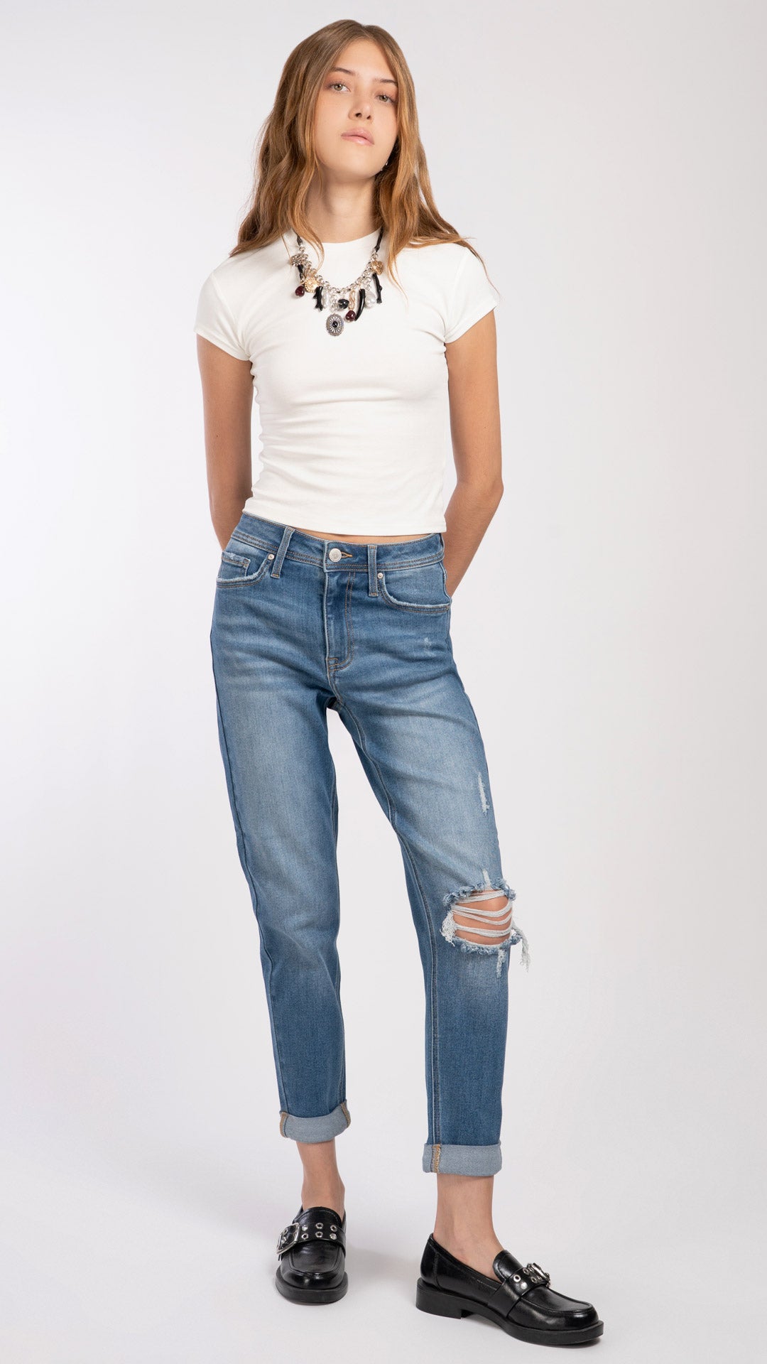 Pantalón Mom Mujer Balam BL7322