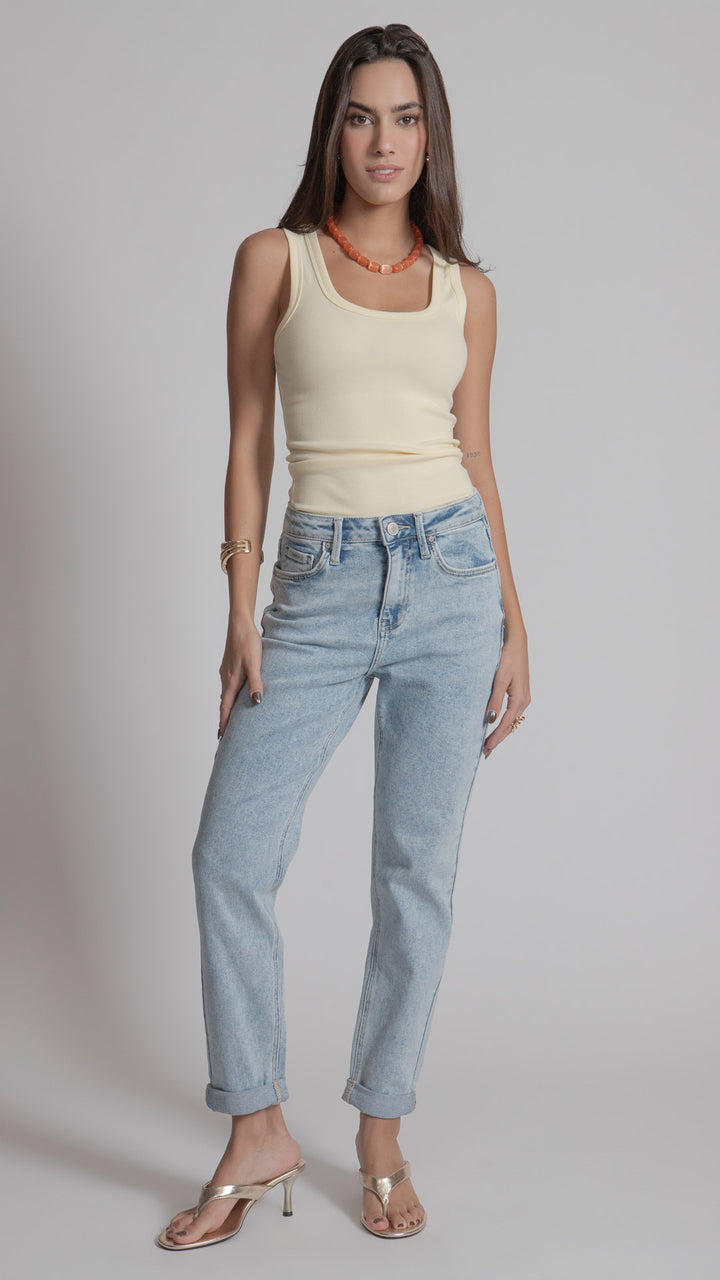 Pantalón Mom Mujer Balam BL7323