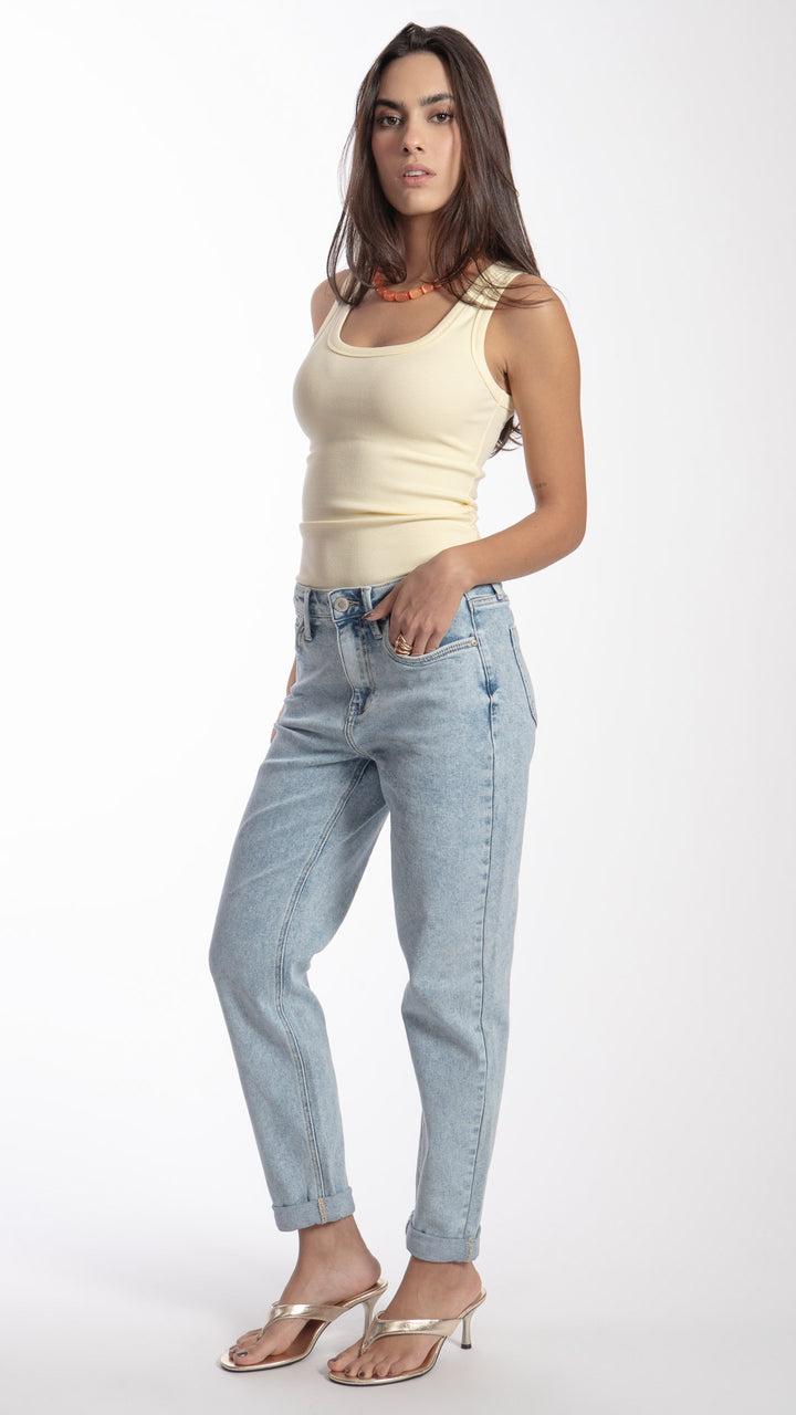 Pantalón Mom Mujer Balam BL7323