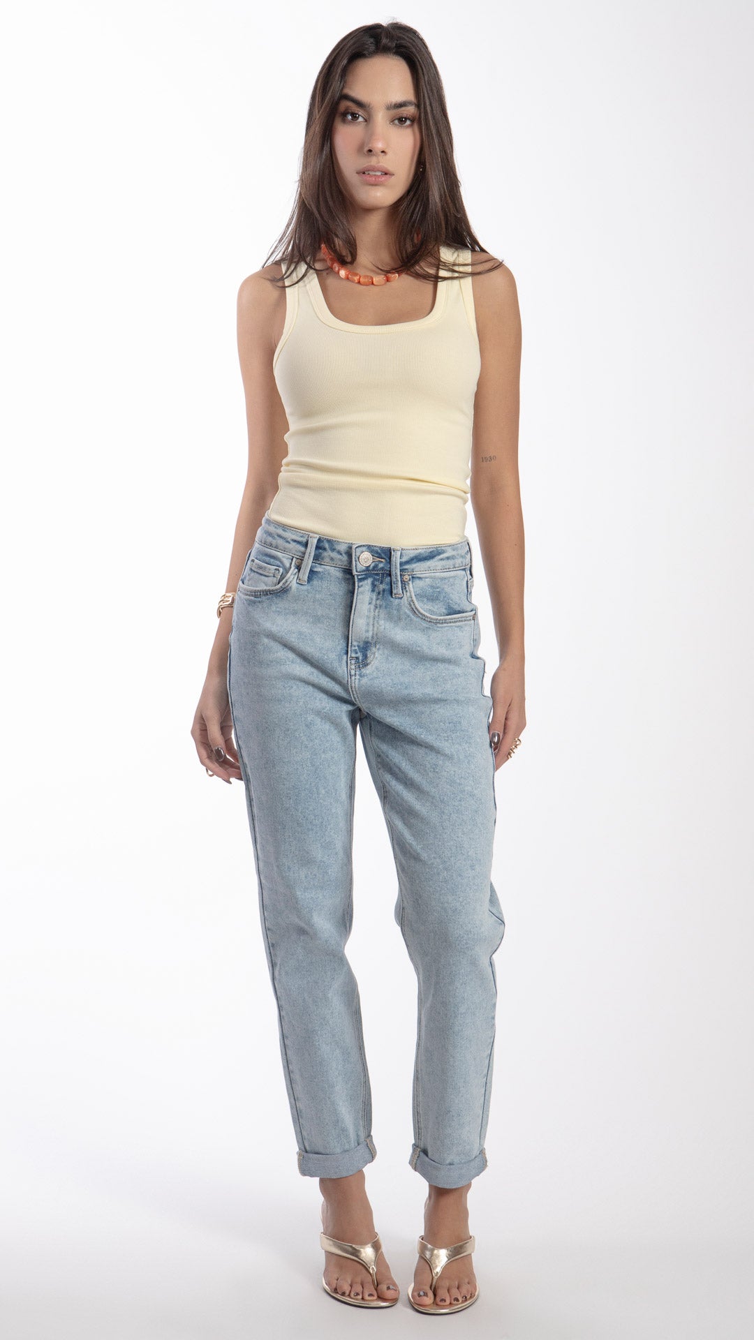 Pantalón Mom Mujer Balam BL7323