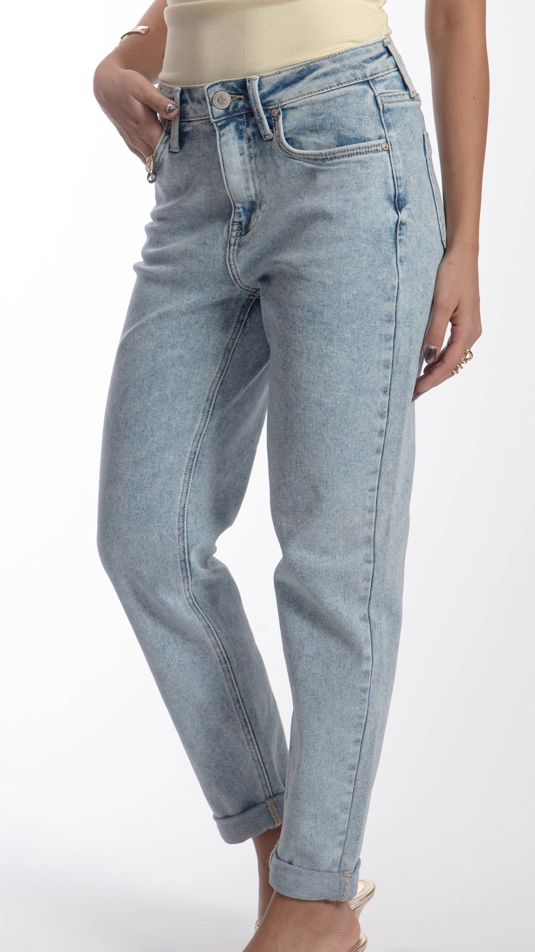 Pantalón Mom Mujer Balam BL7323