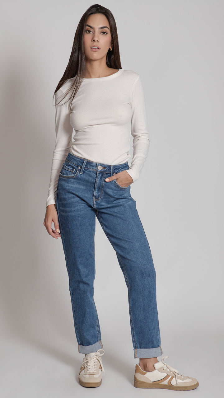 Pantalón Mom Mujer Balam BL7324