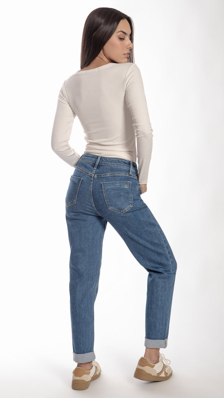 Pantalón Mom Mujer Balam BL7324
