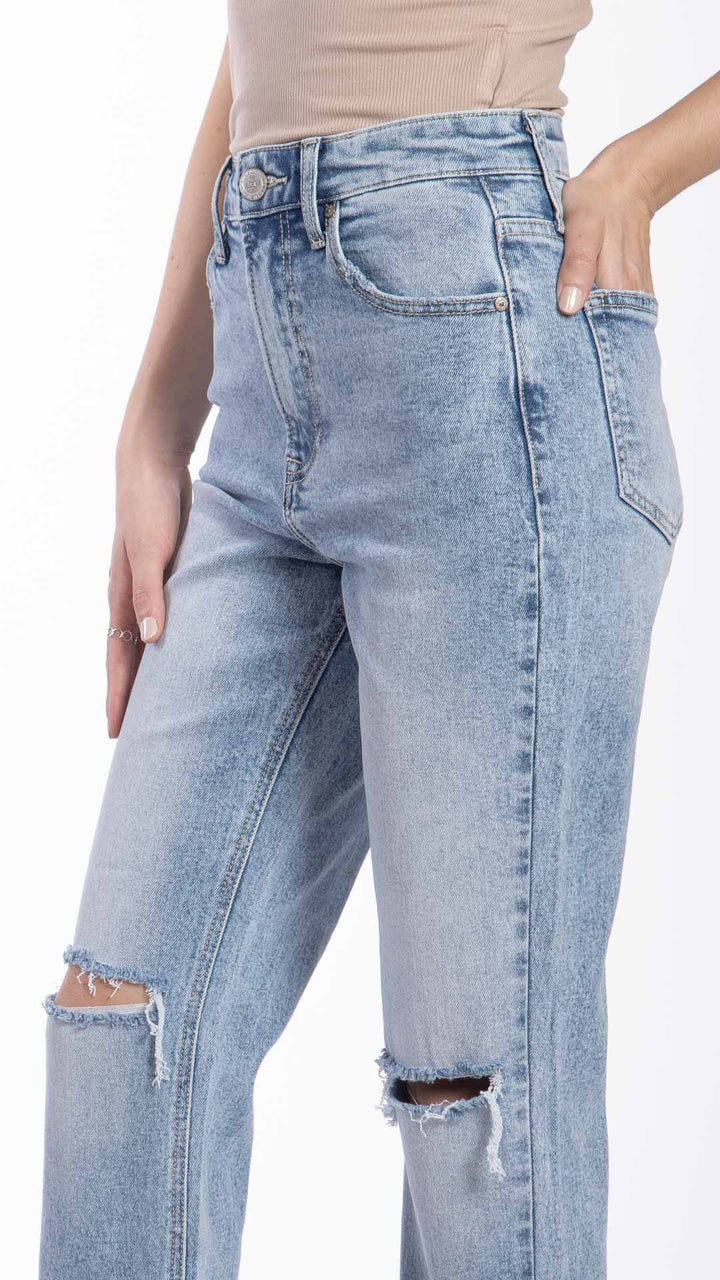 Pantalón Straight Mujer Balam BL7417
