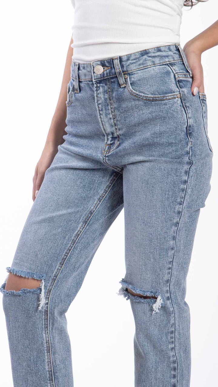 Pantalón Straight Mujer Balam BL7417