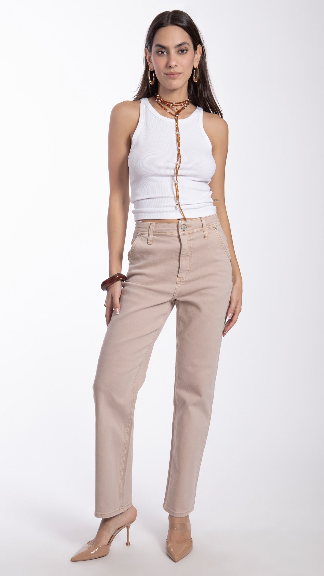 Pantalón Straight Mujer Balam BL7419