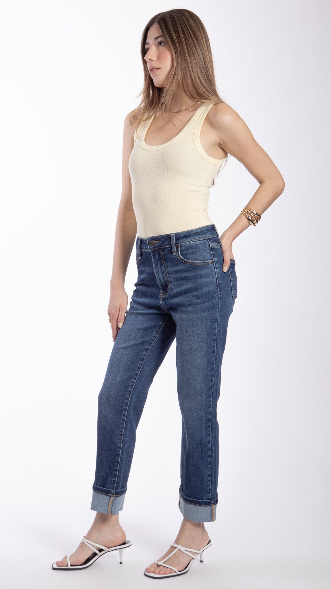 Pantalón Boyfriend Mujer Balam BL7423