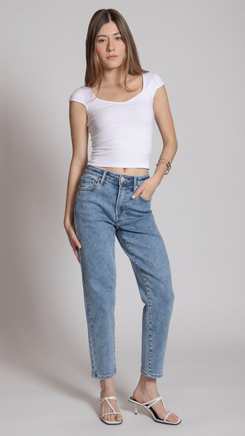 Pantalón Mom Mujer Balam BL7424