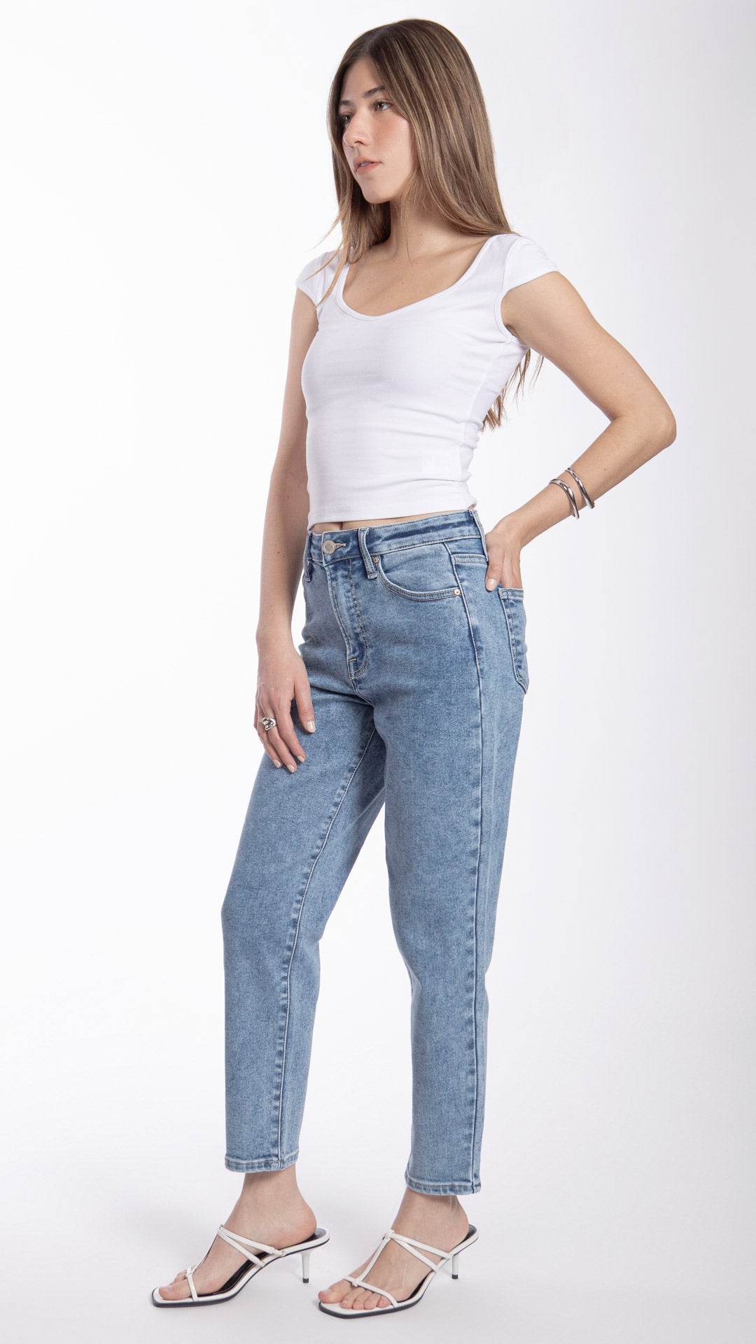 Pantalón Mom Mujer Balam BL7424