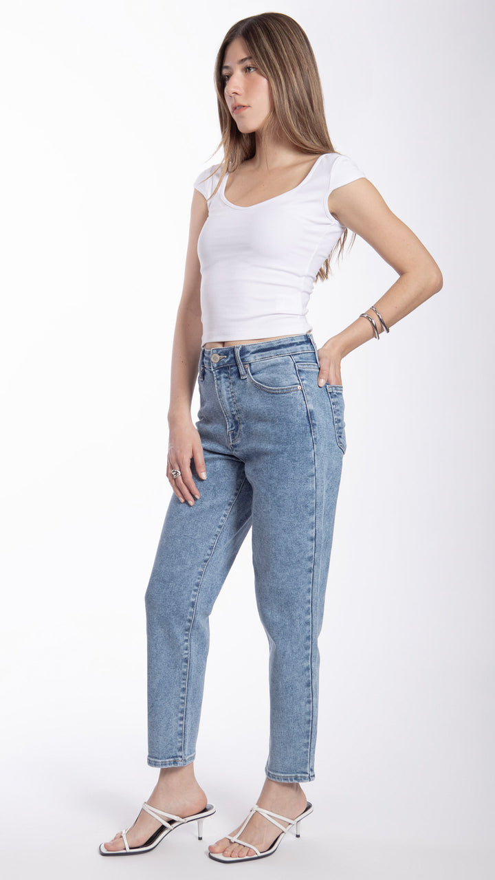 Pantalón Mom Mujer Balam BL7424