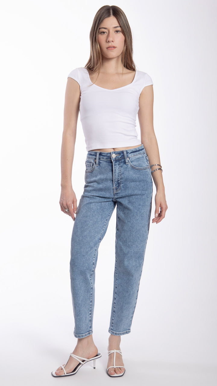 Pantalón Mom Mujer Balam BL7424