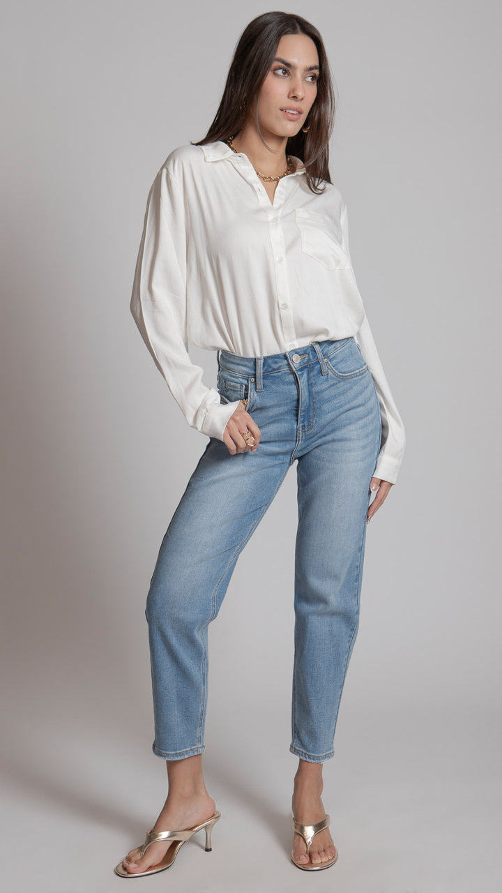 Pantalón Mom Mujer Balam BL7425