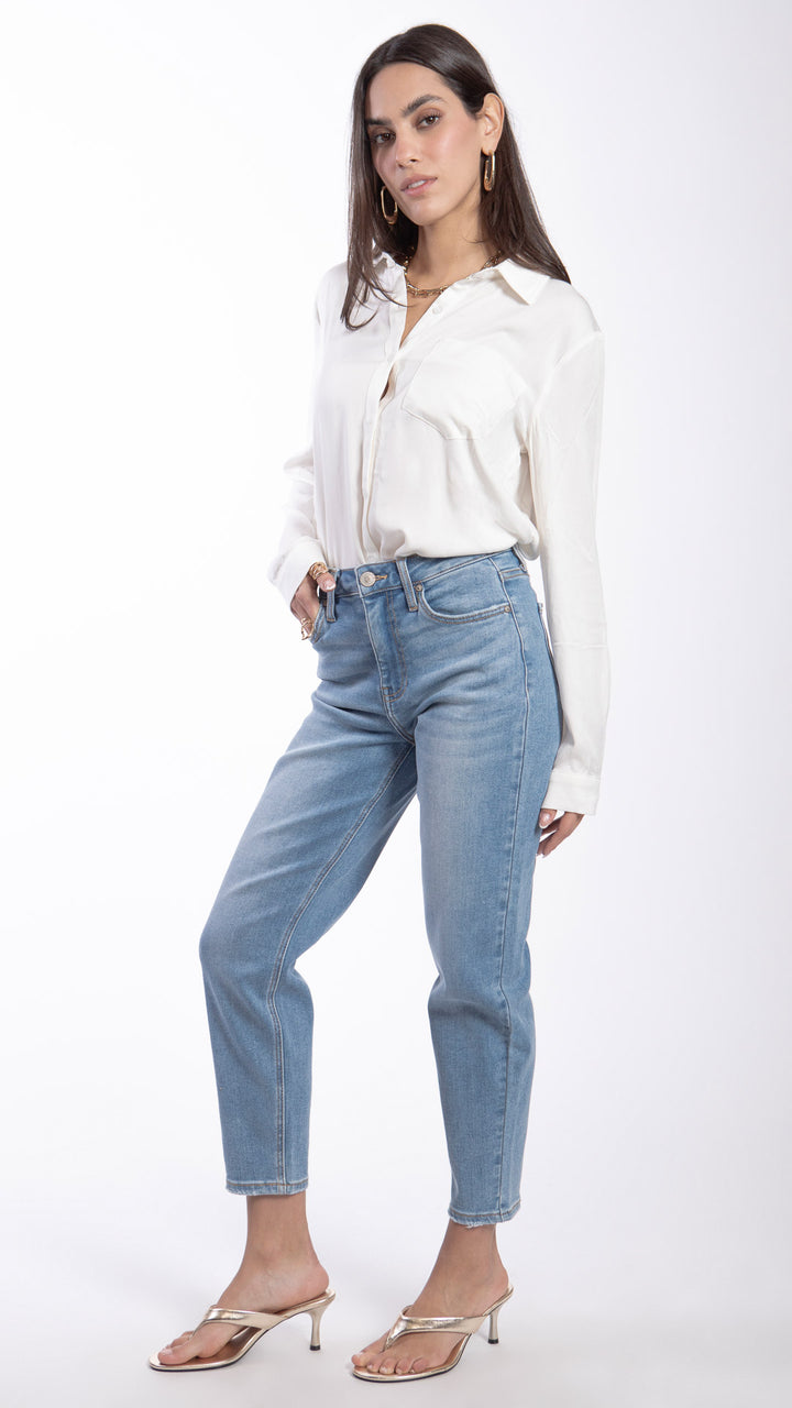 Pantalón Mom Mujer Balam BL7425