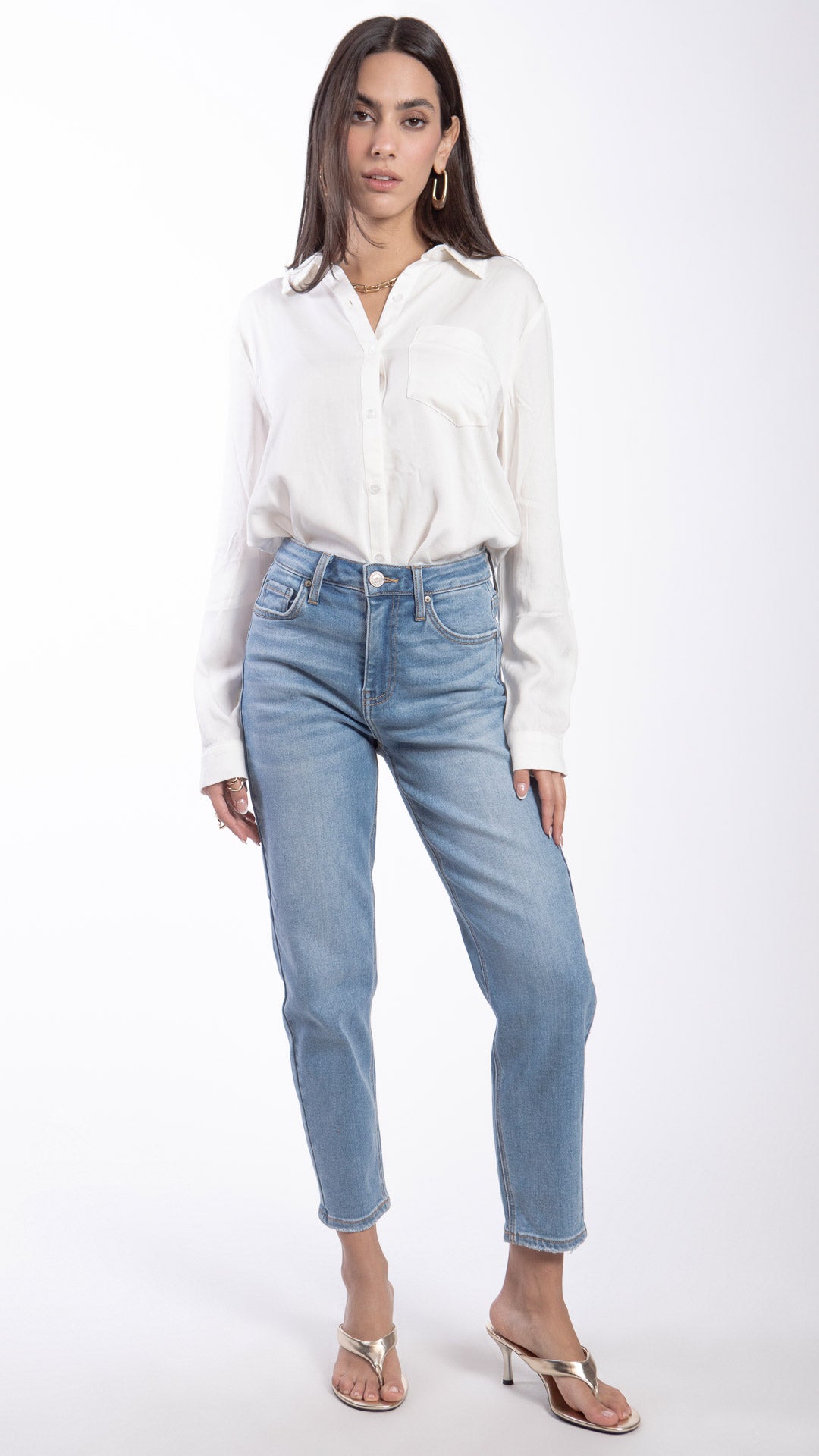 Pantalón Mom Mujer Balam BL7425