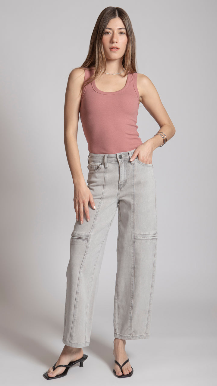 Pantalón Barrel Mujer Balam BL7426