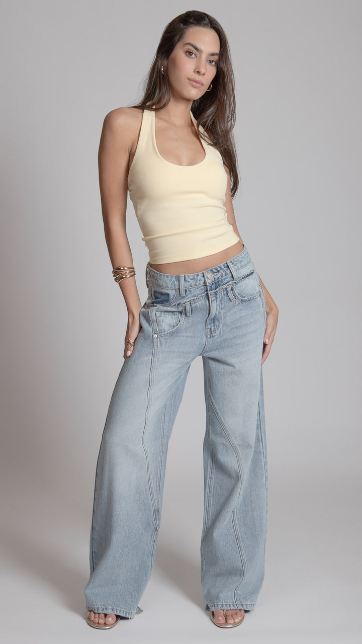 Pantalón Vintage Loose Mujer Balam BL7436