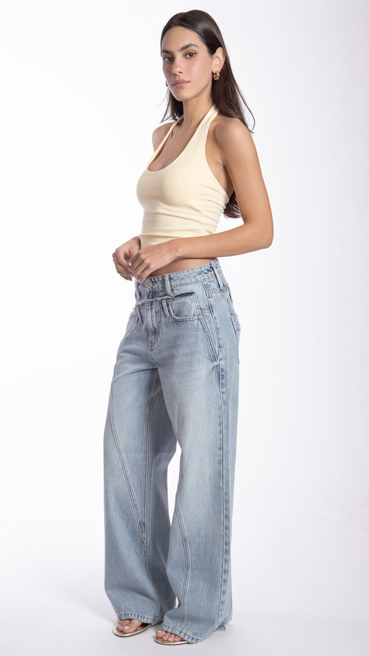 Pantalón Vintage Loose Mujer Balam BL7436