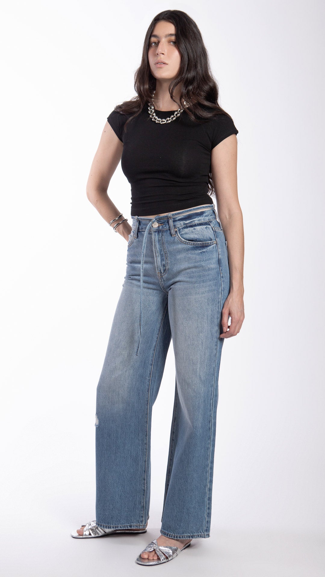 Pantalón Vintage Loose Mujer Balam BL7438