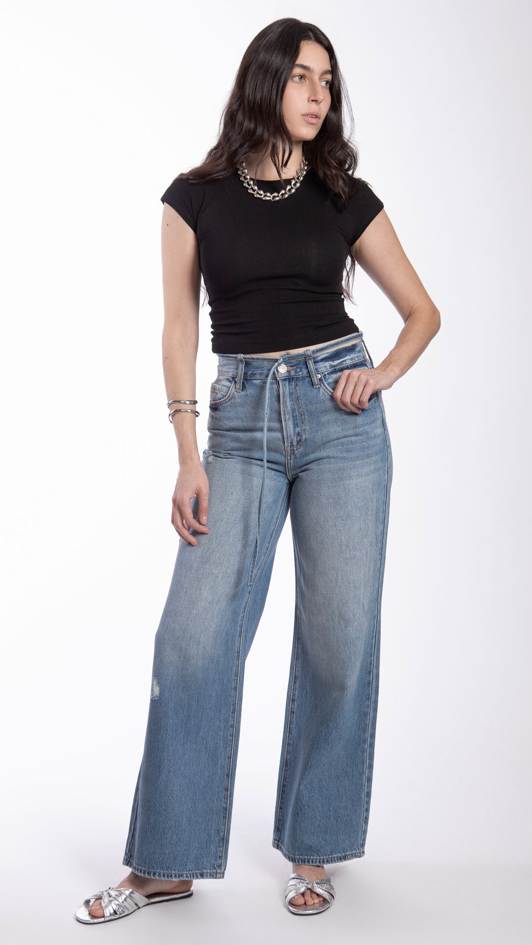 Pantalón Vintage Loose Mujer Balam BL7438